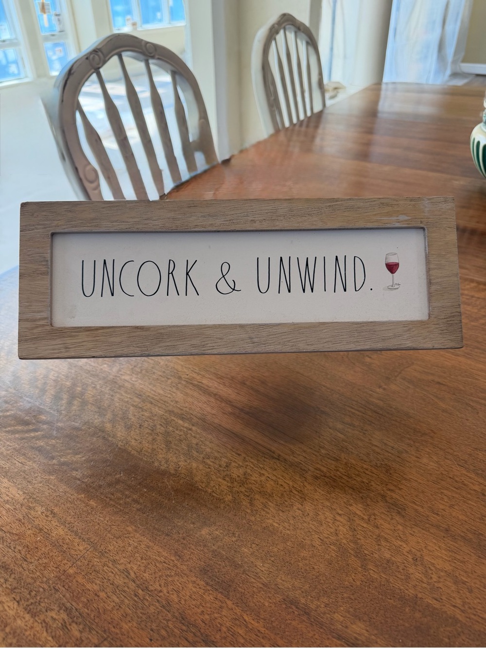 FREE RAE DUNN Wine Sign